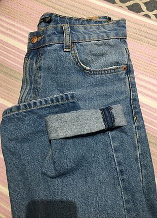 Bershka Orjinal Bershka Mom Jean 38 beden