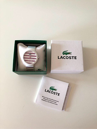 Orjinal Lacoste saat