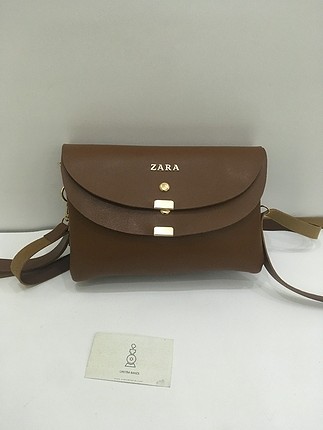Zara Çift Kapaklı Askılı Çanta