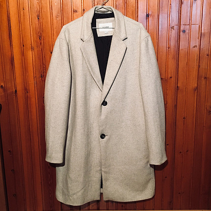 Pull&Bear; | Large | Açık Renkli Kaban