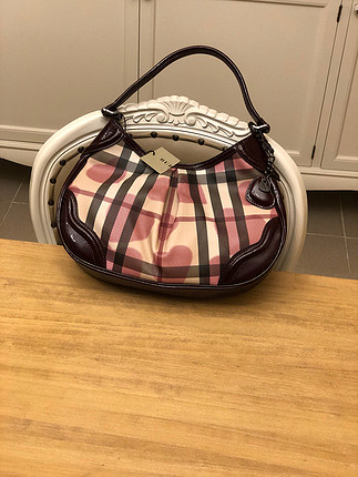 Burberry Nova Check Heart Canta