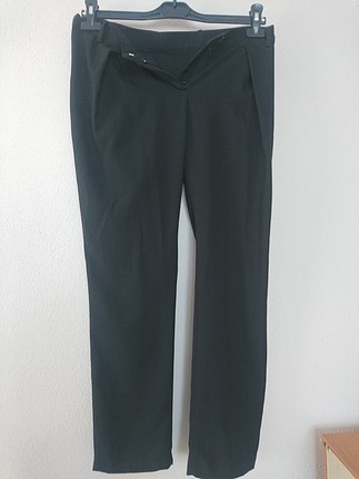 Siyah Kumaş Pantolon
