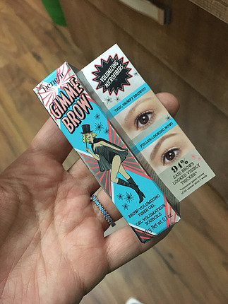 Benefit gimme brow 3 numara tam boy sıfır