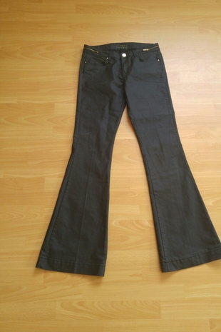 BEYMEN DERI GÖRÜNÜMLÜ PANTALON