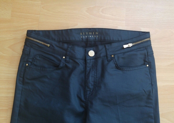 Beymen BEYMEN DERI GÖRÜNÜMLÜ PANTALON