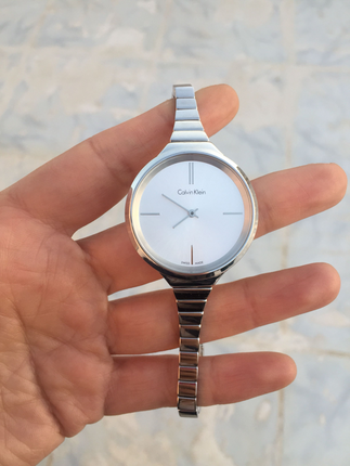 Calvin klein gümüş saat