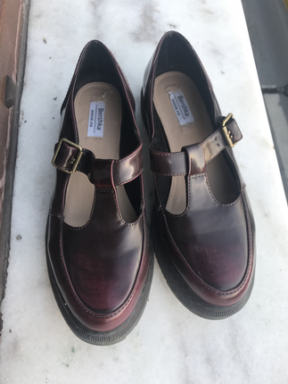 Bershka Bershka bordo ayakkabı