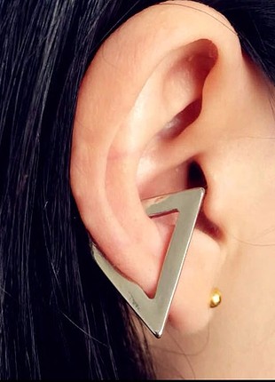 Üçgen Minimal Earcuff