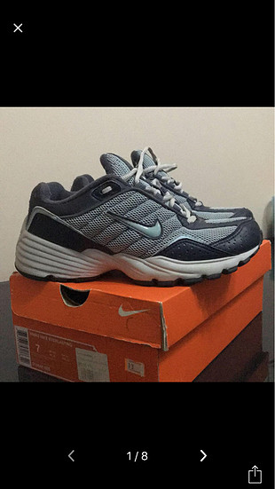 36 Beden gri Renk Tertemiz Nike spor ayakkabı