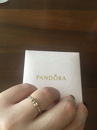 Pandora two tone yüzük