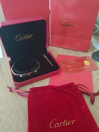 cartier bileklik