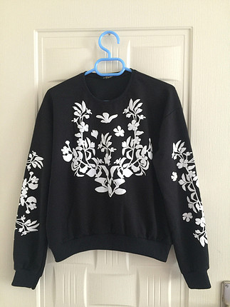 Sweat Çiçek desenli