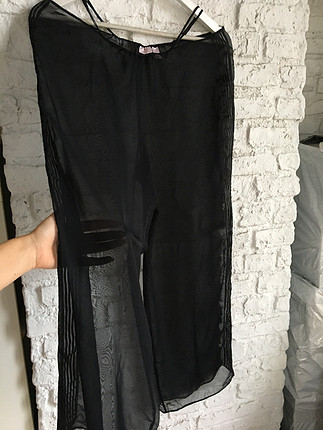 Transparan pijama altı