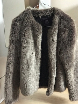 Bershka Gri Bershka kürk