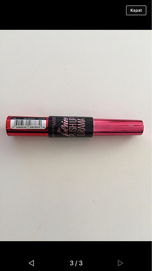 universal Beden Maybelline New York maskara sıfır ürün