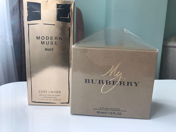My burberry 50 & Estee MM Nuit 100