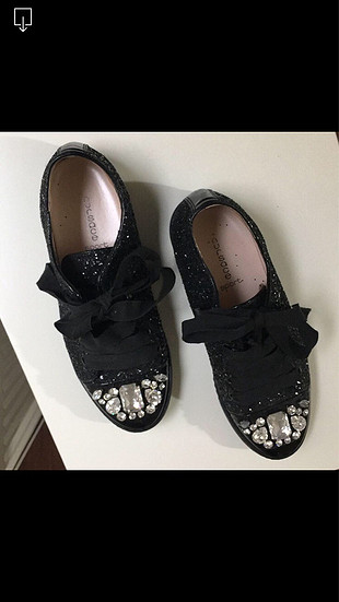Nursace 38 no taşlı sneaker